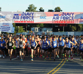 September 17 at 7am
Hosted by MWR at Joint Base Anacostia 
Joint Base Anacostia-Bolling 12 Brookley Ave. Washington, DC 20032
13.1 miles or 5 miles.
Register online:  http://www.navyhalf.com/