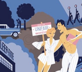 Pajama Game Arena Stage Washington DCDC ShowsBethesda Court Hotel